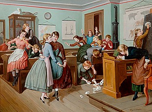 August Mansfeld - Tumult in girls school