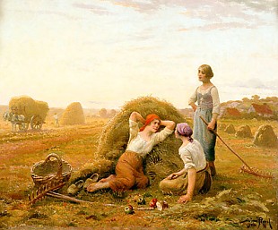 Aime Perret - Races at the harvest
