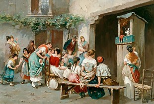 D. Arnaldi - Puppet theatre in a south Italian city