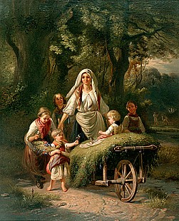 Christian Eduard Boettcher - Return from field