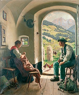 Emil Rau - Flirt with the dairymaid