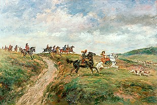Anton Hoffmann - Foxhunting