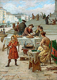 Antonio Ermolao Paoletti - St. Georgeday in Venice