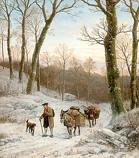 Caesar Bimmermann - Winter evening