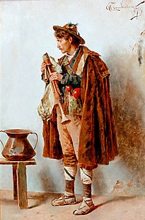 Arnaldo Tamburini - The bagpipe piper