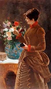 Pedro Lira - Flowers of the admirer