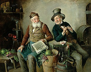 Hermann Kern - Two politicians