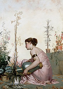 Adolphe Alexandre Lesrel - Morningtime