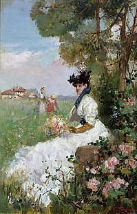 Vincenzo Severino - At a sommer meadow