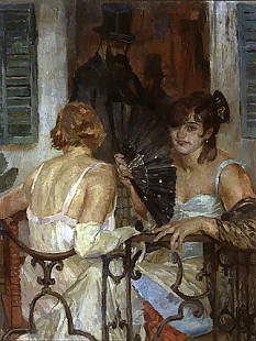 Ferdinand Dorsch - The balcony