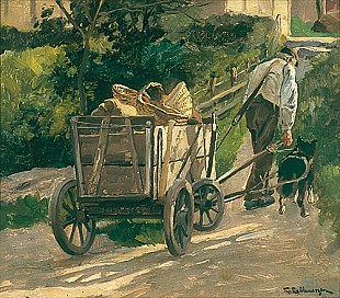 Friedrich Kallmorgen - On the way home
