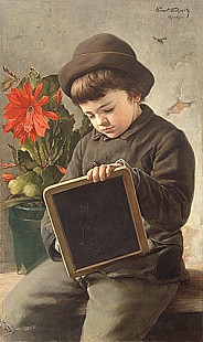 Ernst Schmitz - Learning for school