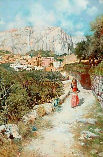 Attilio Pratella - Silent noon in the valley