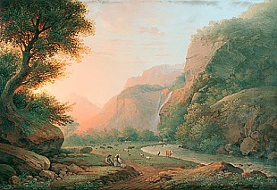 Johann Heinrich Bleuler - Oberhastletal near Schaffhausen