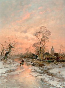 Heinz Flockenhaus - Evening in winter