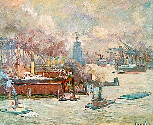 Edward Cucuel - The great dockyard
