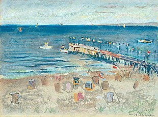 Paul Paeschke - Beach scene