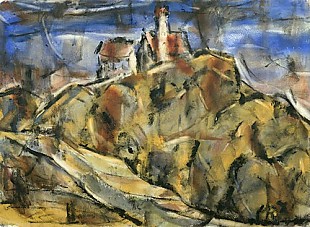 Christian Rohlfs - Convent in Andechs