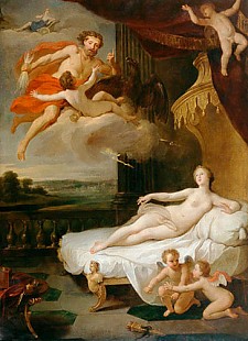 Französ. Maler - Jupiter and Semele