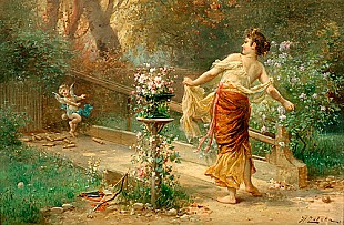 Hans Zatzka - Allegory of summer