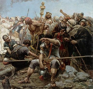 Michele Cammarano - Jews and Roman at the Cross