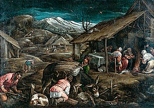 Giambattista Bassano - The birth of christ
