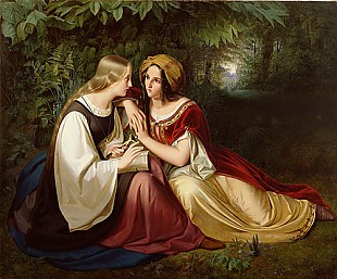 Anton Huxoll - Almirena and the fairy Armida
