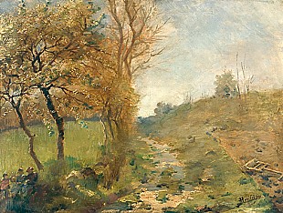 Pierre Montezin - Rest under blooming friut trees