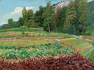 Jakob Koganowsky - summerday at a farm garden