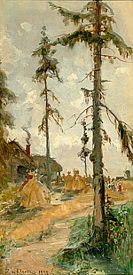Julius von Klever - Grain harvest