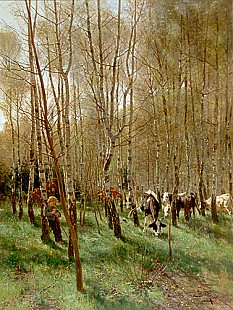 Otto Strützel - Inside forest