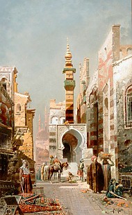 Robert Alott - Oriental scene