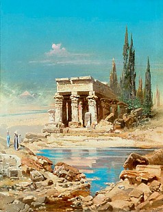Robert Alott - At the temple of Kum-Ombu
