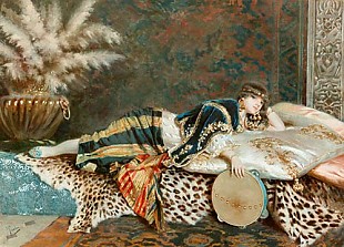 Casimiro Tomba - Dreaming odalisque