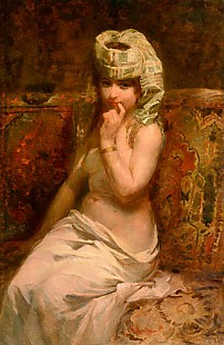 H. Giller - Sitting Odalisque