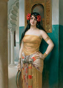 Léon-Francois Comerre - Oriental musician