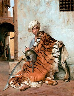 Jean-Léon Gérôme - Trader of fur (Der Fellhändler)