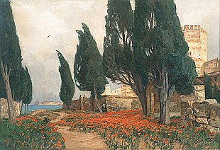 Georg Macco - Palace of the seven towers, Constantinopel