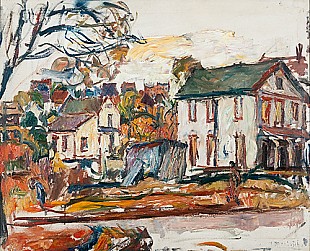 Abraham Manjewitsch - Houses at suburbia