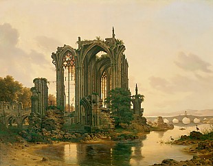 Karl Georg Hasenpflug - Ruin of an gothic chapel in the Eifel
