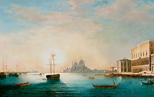 Iwan Constantinovich Aiwasowski - Venice at a evening in summer