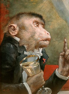 Gabriel Cornelius von Max - Toast (Original title)