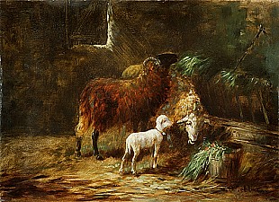 Otto Gebler - sheep shelter