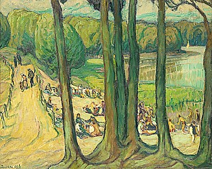 Elisabeth Andrae - At a lake
