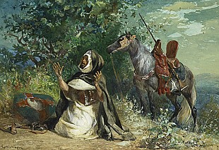 Georges Washington - Praying bedouine