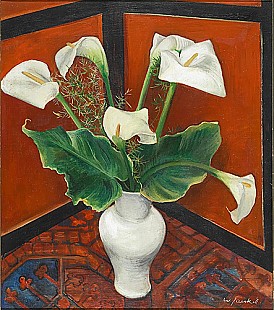 Willy Jaeckel - still life with cala