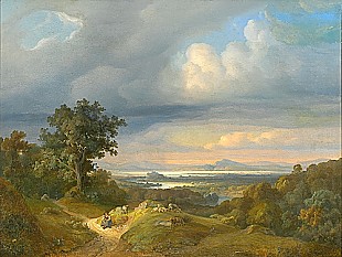 Ernst Kaiser - Evening ambiance at a sea