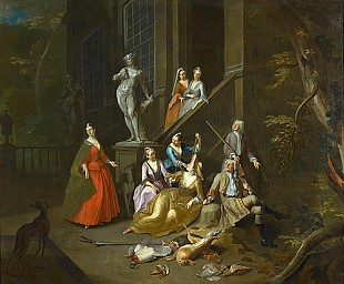 Peter Jacob Horemans - Royal hunting party