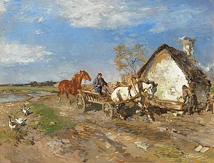 Georg von Bochmann - Fast carriage ride