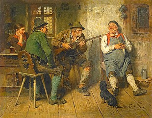 Hugo Kauffmann - In a pub